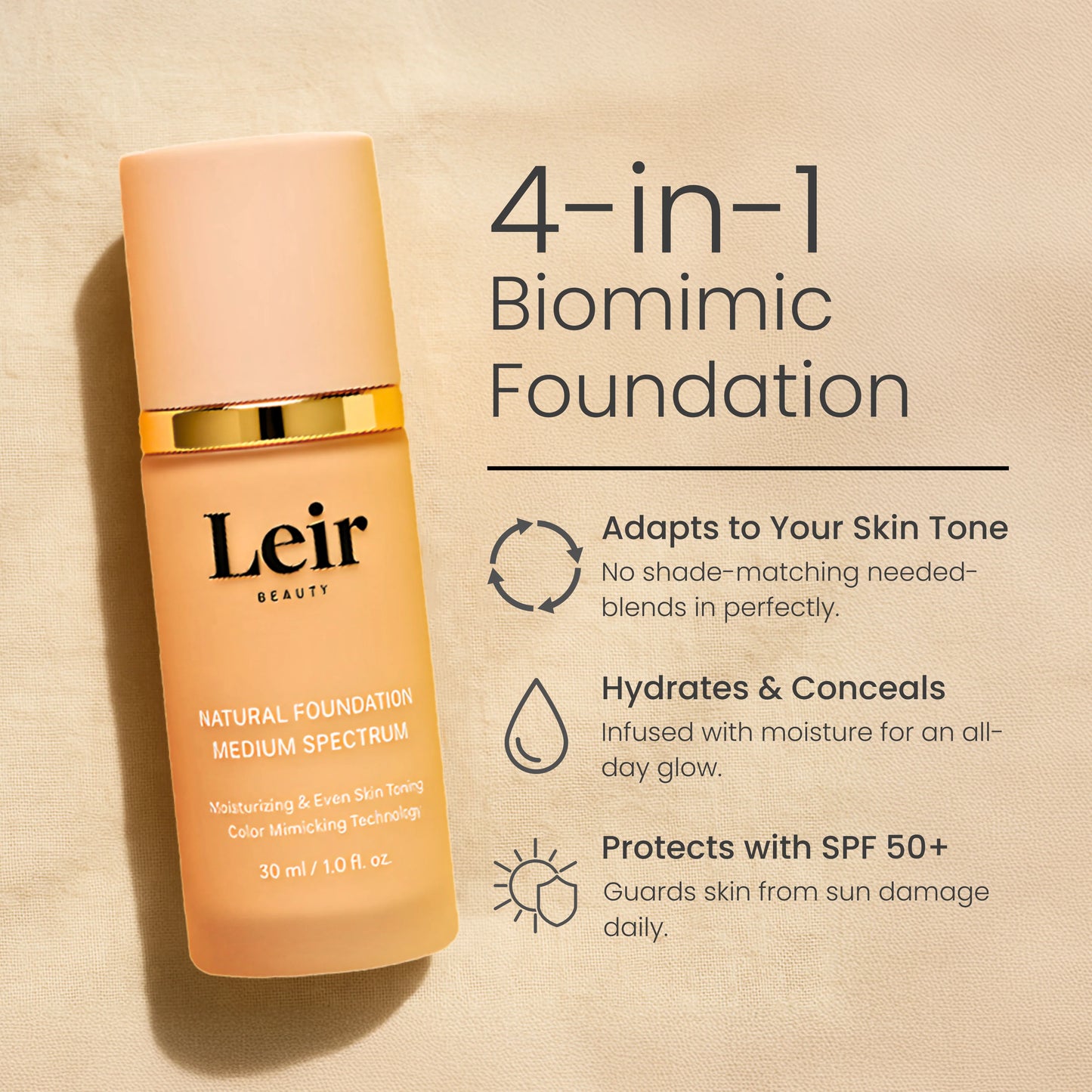 Avora's™ Leir Color Balancing Foundation