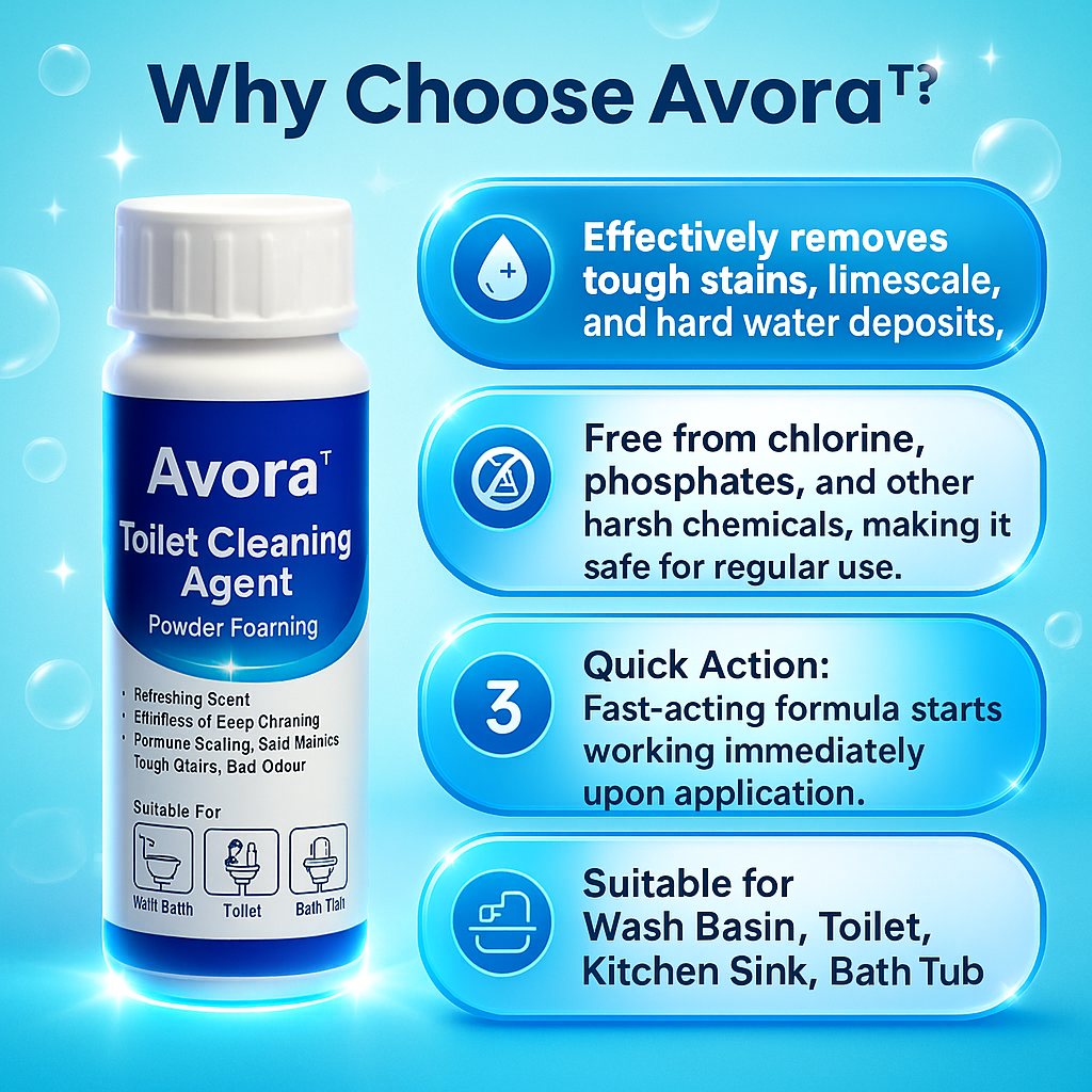 Avora™ Deep Clean Foaming Toilet Agent
