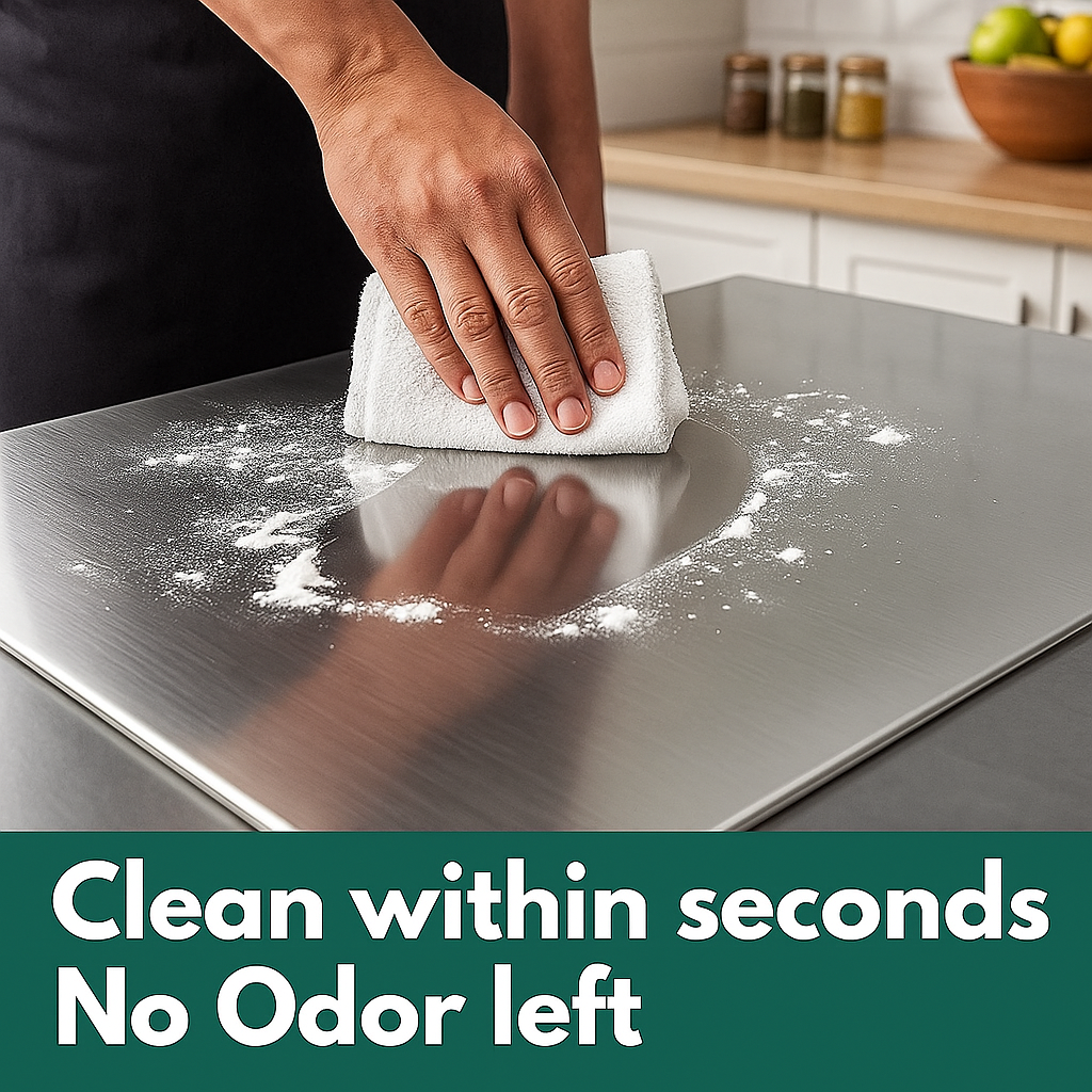Avora™ Stainless Steel Chopping Board (35x31cm)