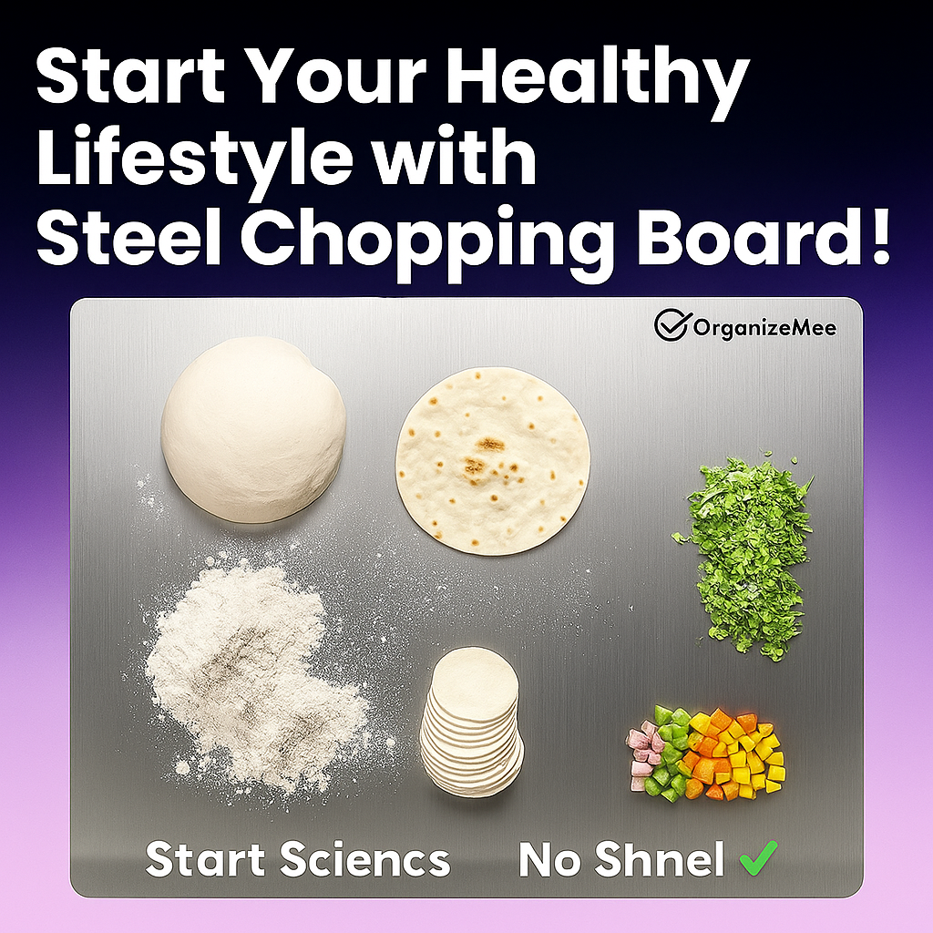 Avora™ Stainless Steel Chopping Board (35x31cm)