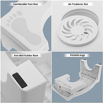 Avora™ Foldable Squatty Potty with Air Freshener