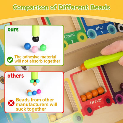 Avora™ Magnetic Color & Number Maze